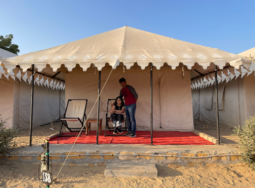 Eco-Friendly Desert Camps