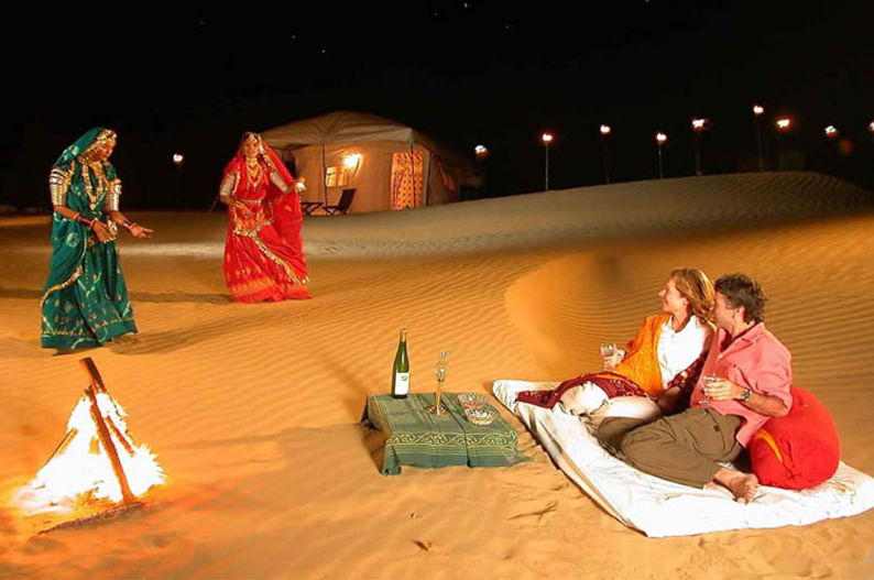 Traditional Rajasthani Desert Camps